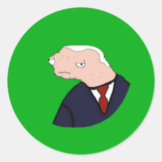 Jeo Boden Ultimate Meme (Green) Classic Round Sticker