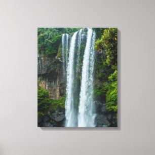 Jeongbang waterfall, South Korea Canvas Print