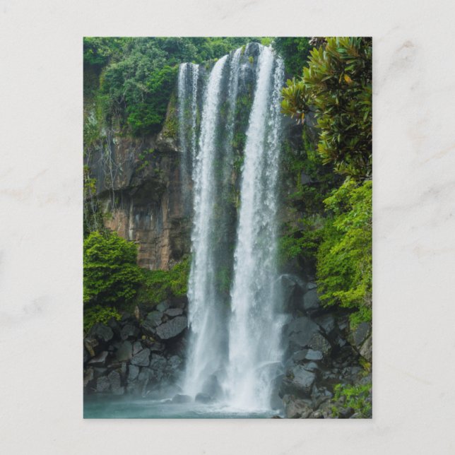 Jeongbang waterfall, South Korea Postcard (Front)