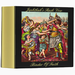 Jephthah's Rash Vow Binder