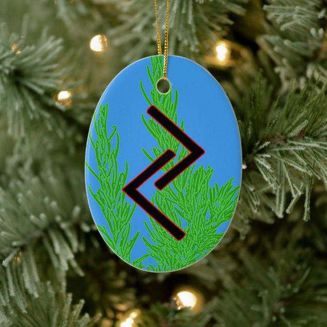 Jera Viking Rune Yule Ornament – Harvest! (Tree)
