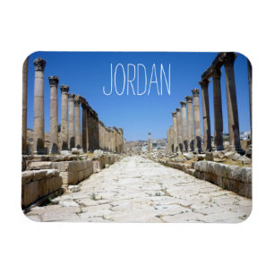 jerash street jordan magnet
