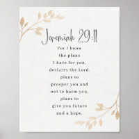 Jeremiah 29:11, Bible Verse