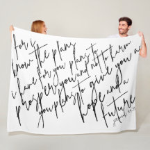 Jeremiah 29:11 Blanket