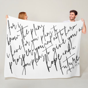 Jeremiah 29:11 Blanket