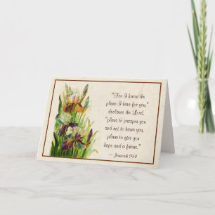 Jeremiah 29:11 I know the plans I have for you Card