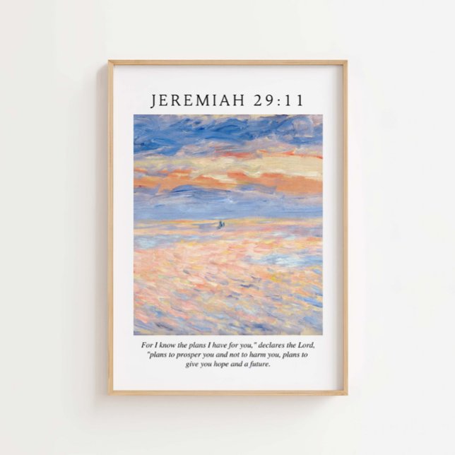 Jeremiah 29:11 I know the plans I have for you Poster (Creator Uploaded)