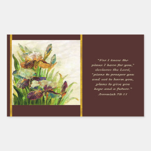 Jeremiah 29:11 I know the plans I have for you Sticker