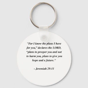 JEREMIAH 29:11 KEYCHAIN