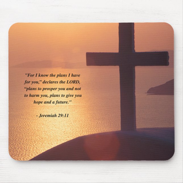 JEREMIAH 29:11 MOUSE PAD (Front)