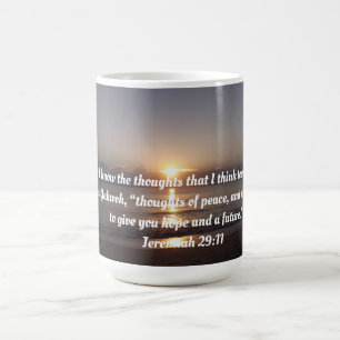 Jeremiah 29:11 Mug de café