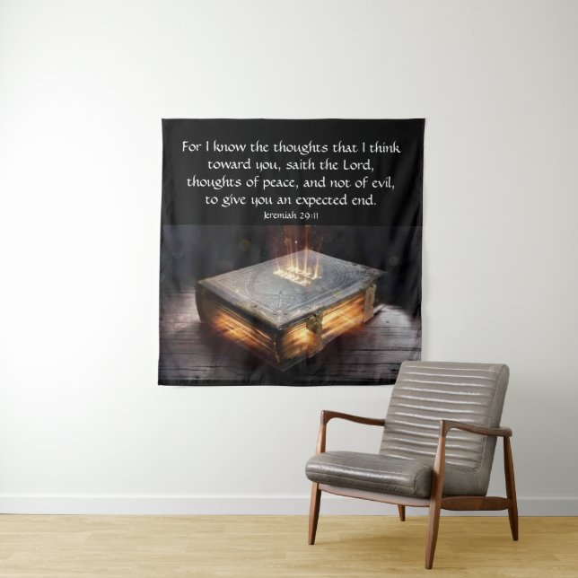 Jeremiah 29:11   tapestry (In Situ)