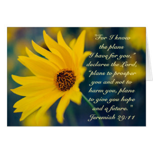 Jeremiah 29:11Je connais les plans que j'ai pour v
