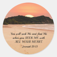 Jeremiah 29:13 Seek Me with All Your Heart Bible