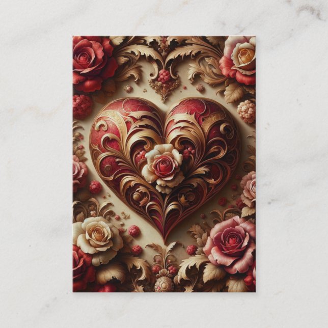 Jeremiah 31:3 KJV Cards - Heart of Lovingkindness (Front)