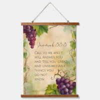 Jeremiah 33:3 Christian Bible Verse