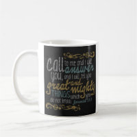 Jeremiah 33:3 Mug