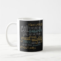 Jeremiah 33:3 Mug
