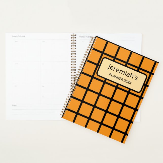 Jeremiah customizable planner (Display)