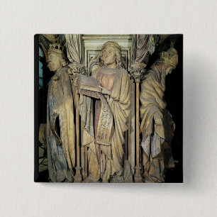 Jeremiah , David and Zacharias 2 Inch Square Button
