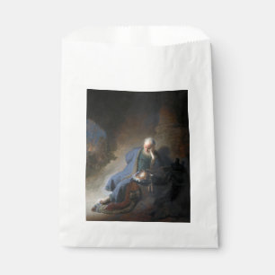 Jeremiah Lamenting on Fall of Jerusalem, Rembrandt Favour Bag
