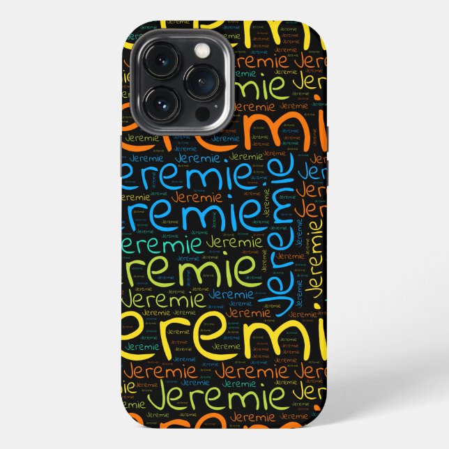 Jeremie iPhone Case (Back)