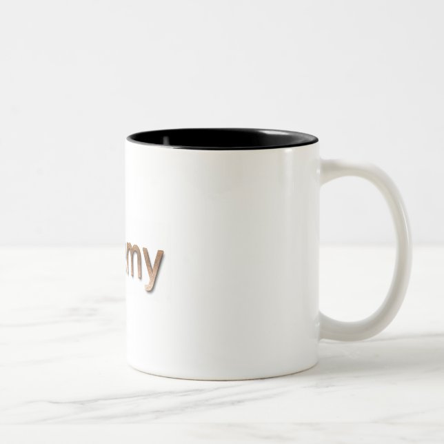 Jeremy a personnalisé la tasse (Droit)