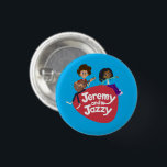 Jeremy and Jazzy Button<br><div class="desc">Jeremy and Jazzy. CBC Kids · Jeremy and Jazzy is a musical adventure series where there's a story in every song! https://gem.cbc.ca/jeremy-and-jazzy</div>