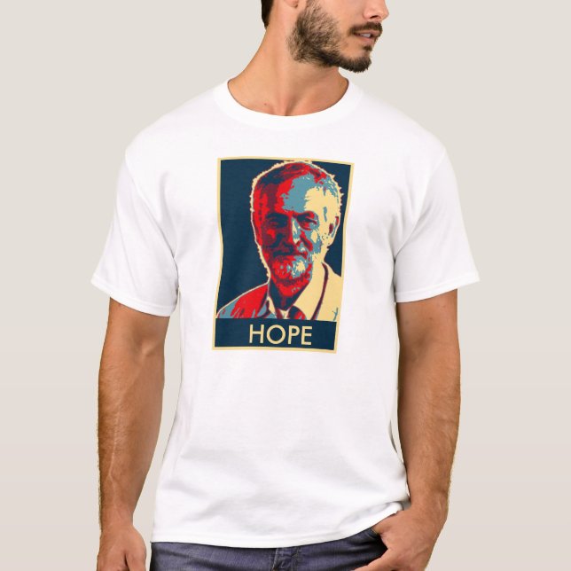 jeremy corbyn hope tshirt (Front)