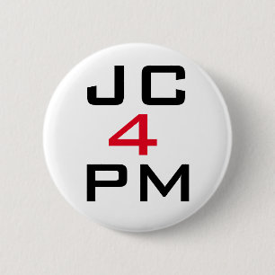 Jeremy Corbyn "JC For PM" Button Badge