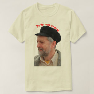 Jeremy Corbyn supporter Jez the man we need tshirt