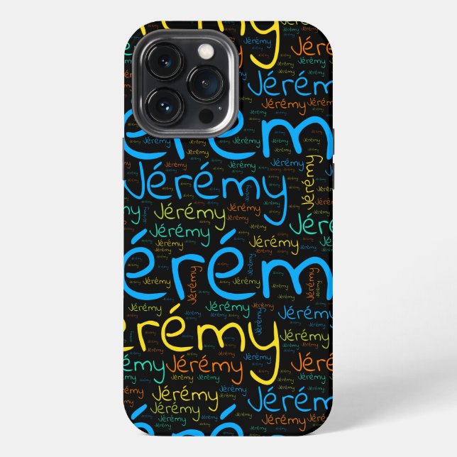 Jeremy iPhone Case (Back)