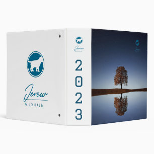 JEREW BLINDERS 3 RING BINDER