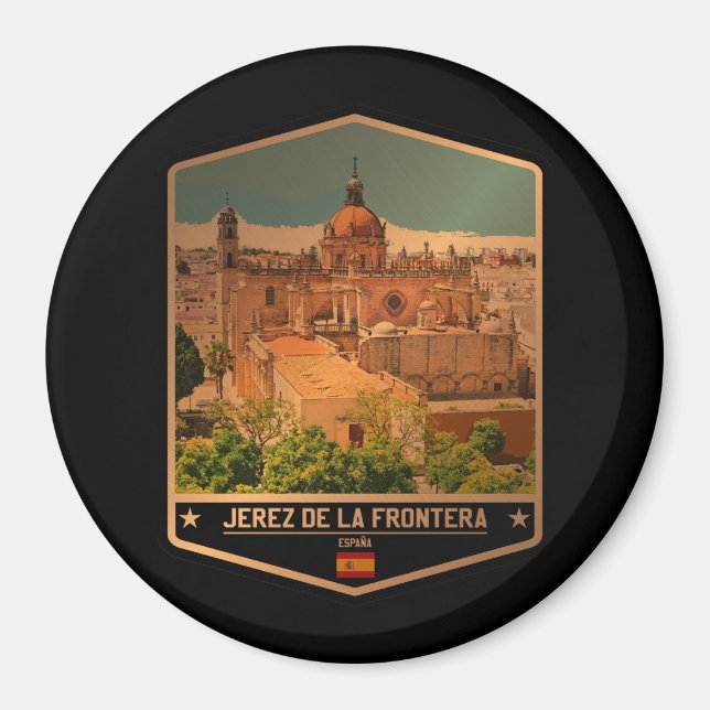 Jerez de la Frontera Magnet (Front)