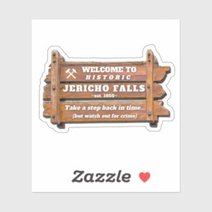 Jericho Falls Sticker