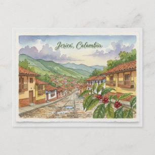 Jericó  Colombia  Postcard