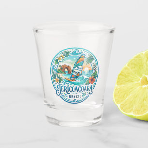 Jericoacoara Beach Brazil Shot Glass