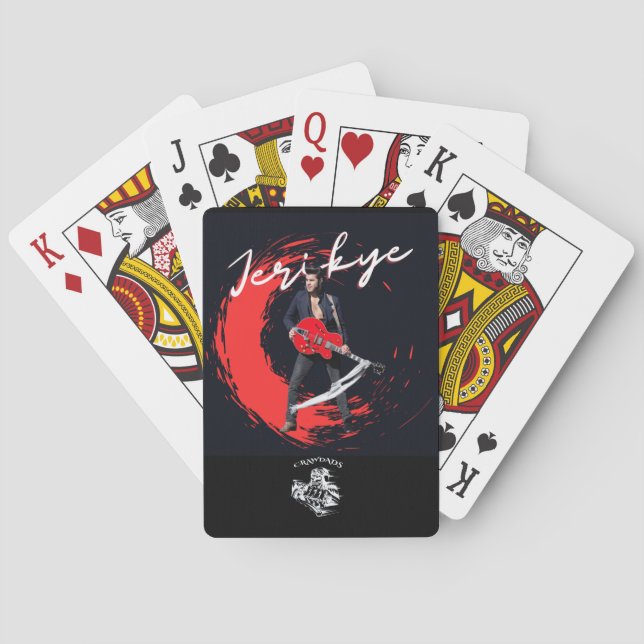 Jerikye and the Crawdads Playing Cards (Back)