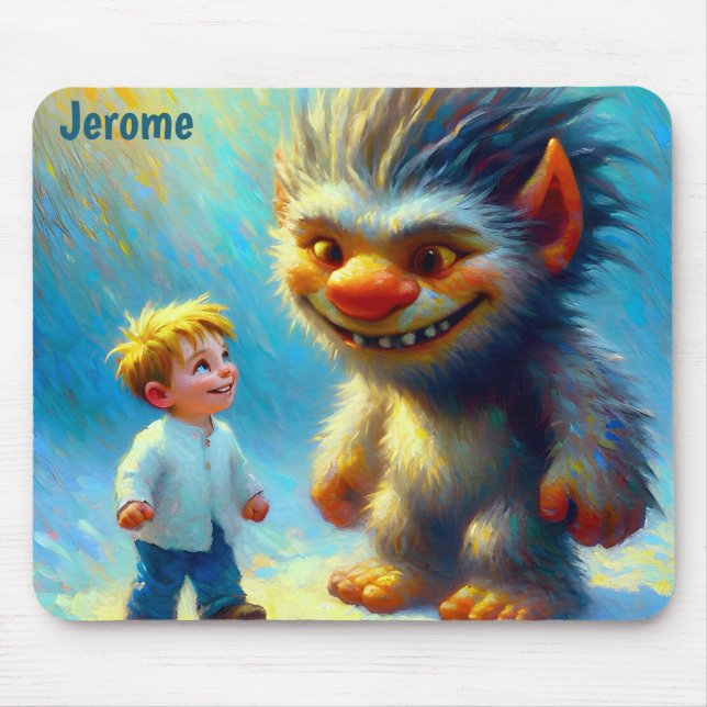 JEROME ~ Halloween Monster ~  Mouse Pad (Front)