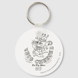 Jerry Big Cheese On The Moon 1 Keychain