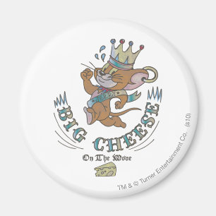 Jerry Big Cheese On The Moon 2 Magnet