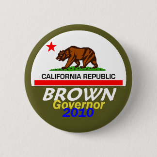 Jerry BROWN 2010 Button