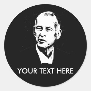 Jerry Brown 2010 Classic Round Sticker