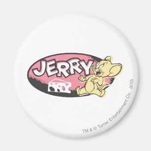 Jerry Cheese Logo Magnet