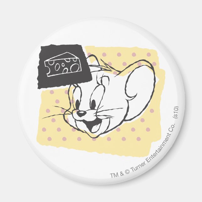 Jerry Cheese Magnet (Front)