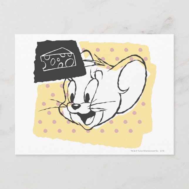 Jerry Cheese Postcard (Front)