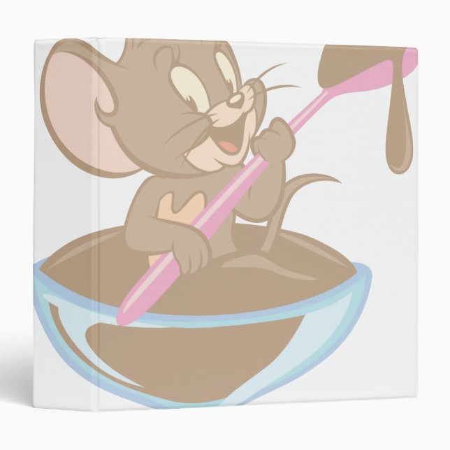 Jerry Chocolate Mouse Binder (Front/Spine)