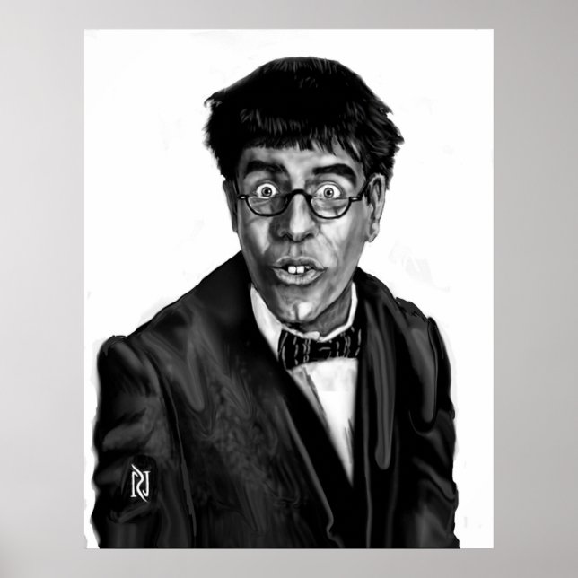 JERRY LEWIS; WHAT A NUTTY  CHARACTER  POSTER (Front)