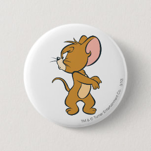 Jerry Looking Back Annoyed 2 Inch Round Button