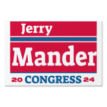 Jerry Mander Campaign Yard Sign